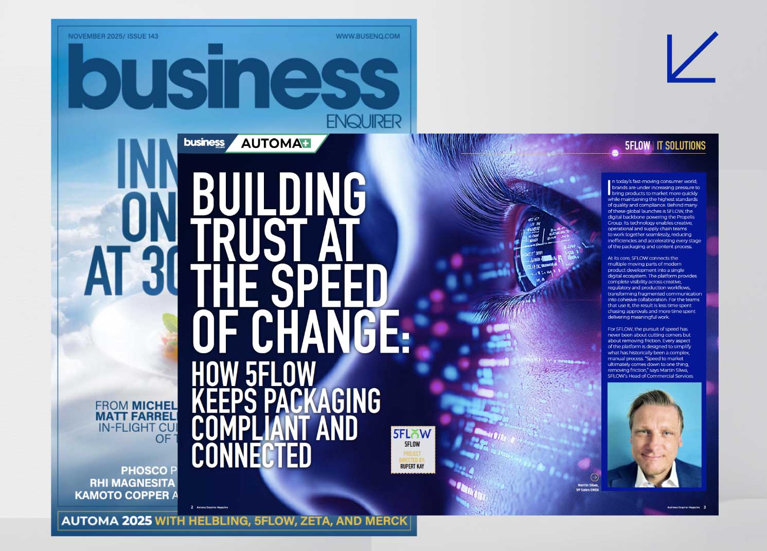 Building trust at the speed of change:  How 5flow keeps packaging compliant and connected